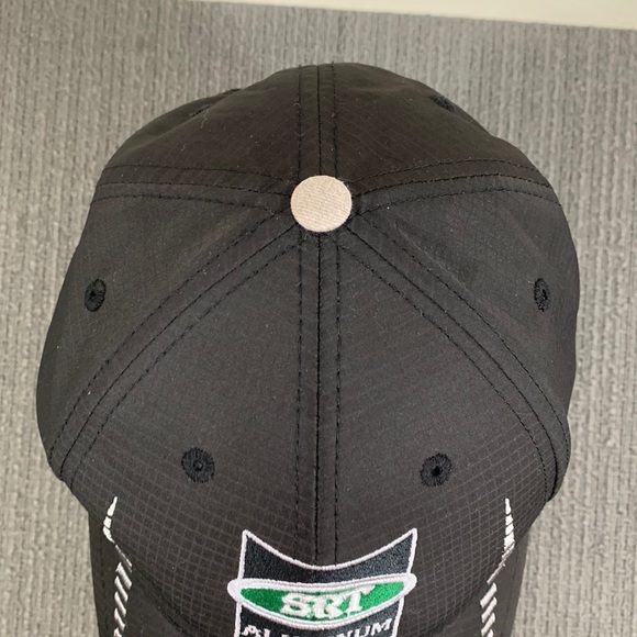 SRT Aluminum Baseball Hat Mens Adjustable Black Strapback Cap America - Picture 5 of 13